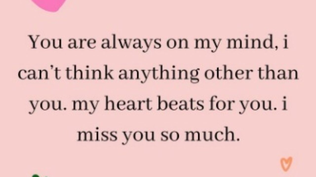 I Miss You Messages and Quotes - QuoteMantra