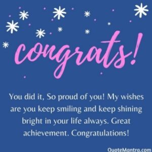 Congratulations Wishes, Messages, Quotes On Success