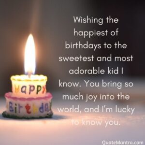 Birthday Wishes for Kids