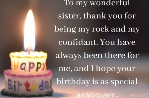 Birthday Wishes for Sister, Happy birthday sister