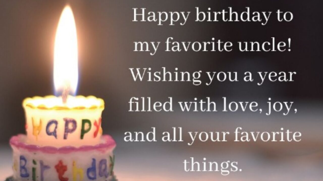 Birthday Wishes for Uncle - 25+ Birthday Wishes - QuoteMantra