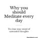 Meditate Everyday, Meditation