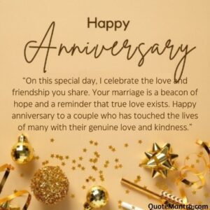 Anniversary Wishes for Friends