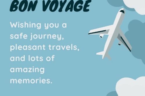 Bon Voyage Wishes and Messages