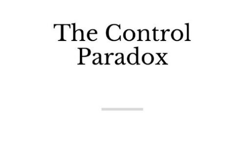 The control paradox