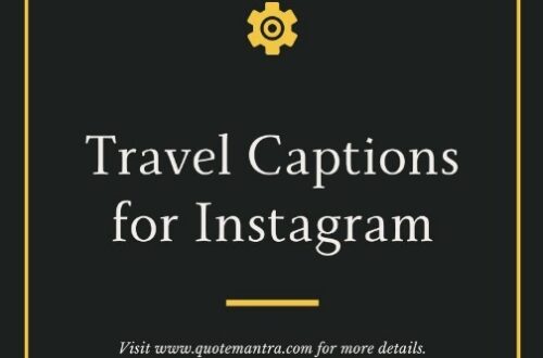 Travel Captions for instagram