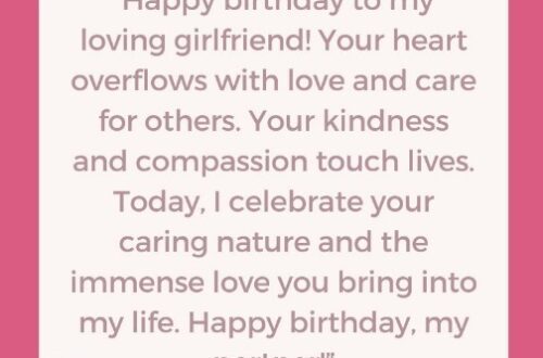 Emotional Heart Touching Birthday Wishes for Girlfriend