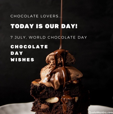chocolate day wishes, Chocolate Day, World chocolate day,