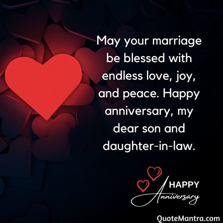 Anniversary Wishes For Son And Daughter in Law QuoteMantra anniversary-wishes-for-son-and-daughter-in-law-quotemantra