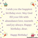 Birthday Messages - QuoteMantra
