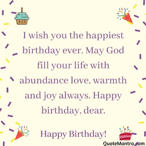 Birthday Messages - QuoteMantra