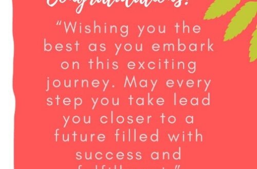 Success Best Wishes for the Future