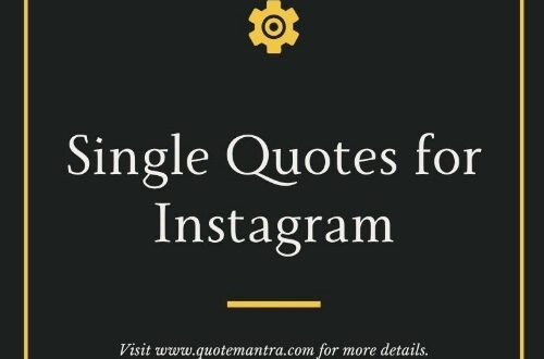 Single Quotes for Instagram