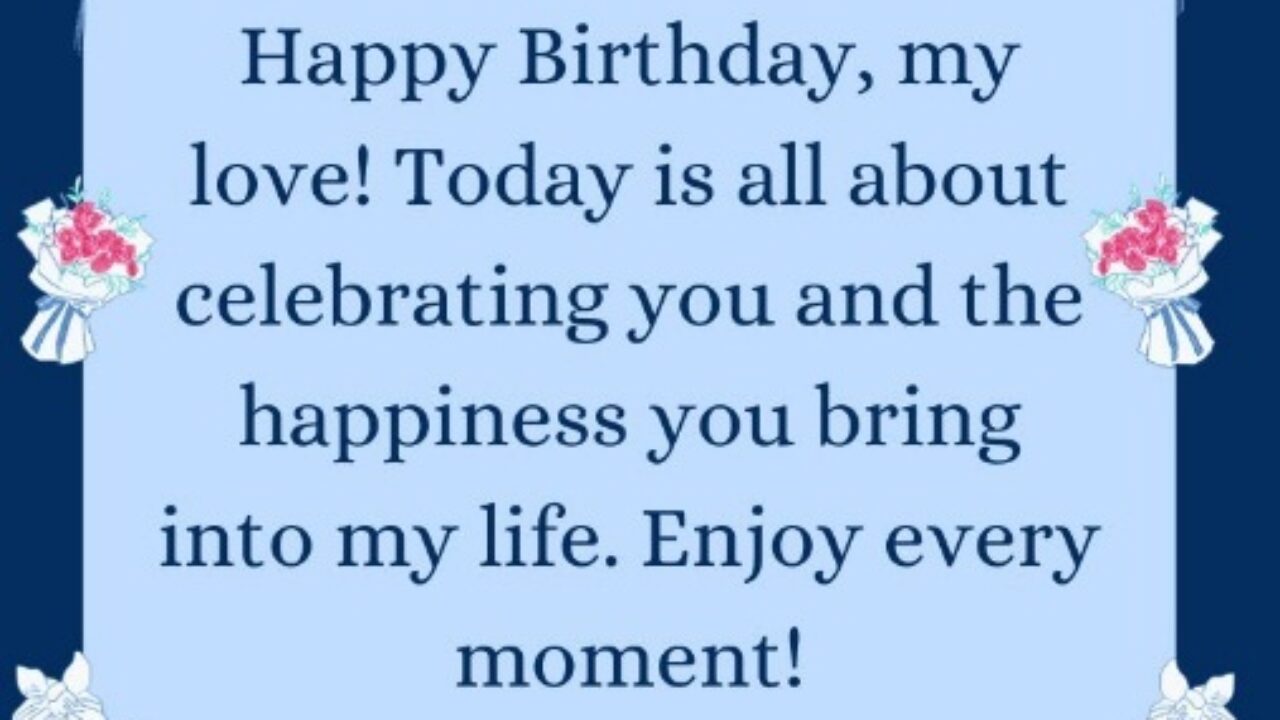 Happy Birthday Wishes For Fiancé - QuoteMantra, image size:1280x720