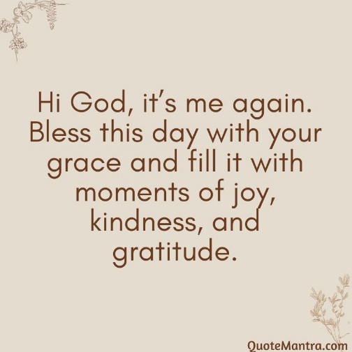 Morning Prayer Quotes