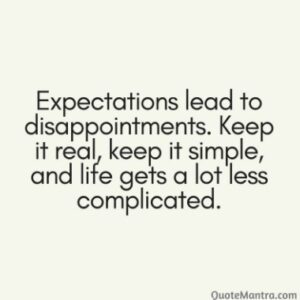 Don’t Expect Quotes