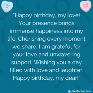 Emotional Birthday Wishes for Boyfriend
