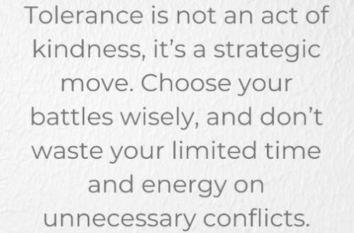 Tolerance Quotes