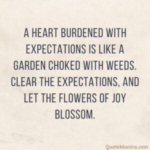 No Expectations Quotes