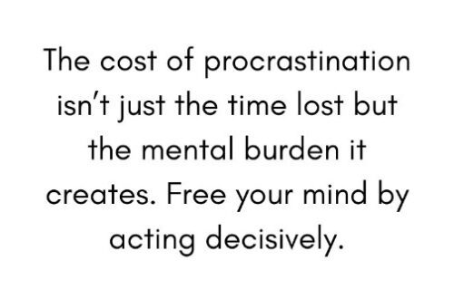 Procrastination Quotes