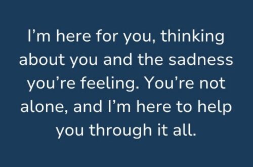 Sympathy Message