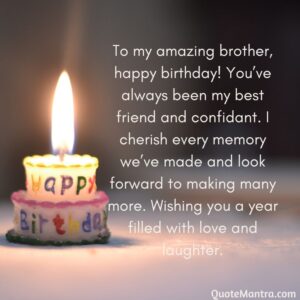 Birthday Wishes for Brother