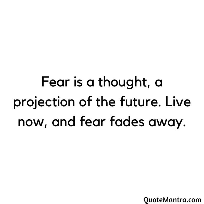 Powerful Quotes About Fear, Courage, and Letting Go QuoteMantra